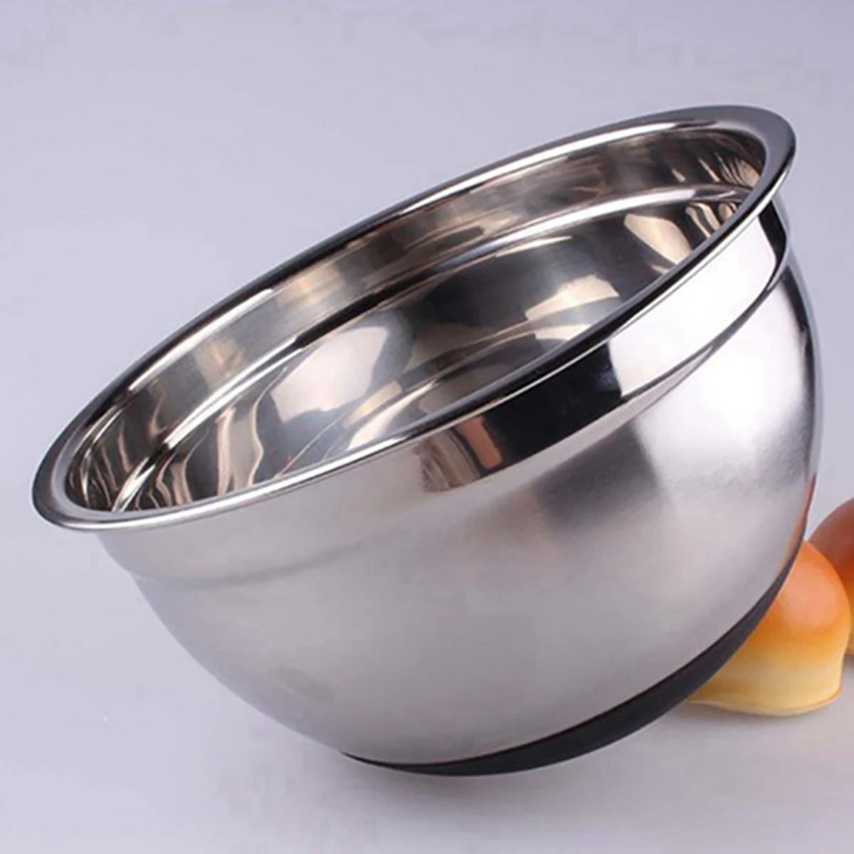 Stainless Steel Mixing Bowls Salad Bowl Non-Slip Stackable Serving Bowl with Airtight Lids for Kitchen Cooking Baking,Et