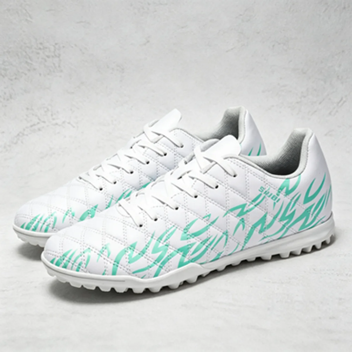 

Sport Essential TF Turf football shoes Integrated PU Fabric Rubber Sole Anti-slip Wearable Unisex Casual Football Shoes
