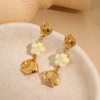 Candy Color Flower Stud Earrings for Women Cherry Summer Ocean Series Starfish Charms Dangle Earrings Birthday Jewelry Gifts