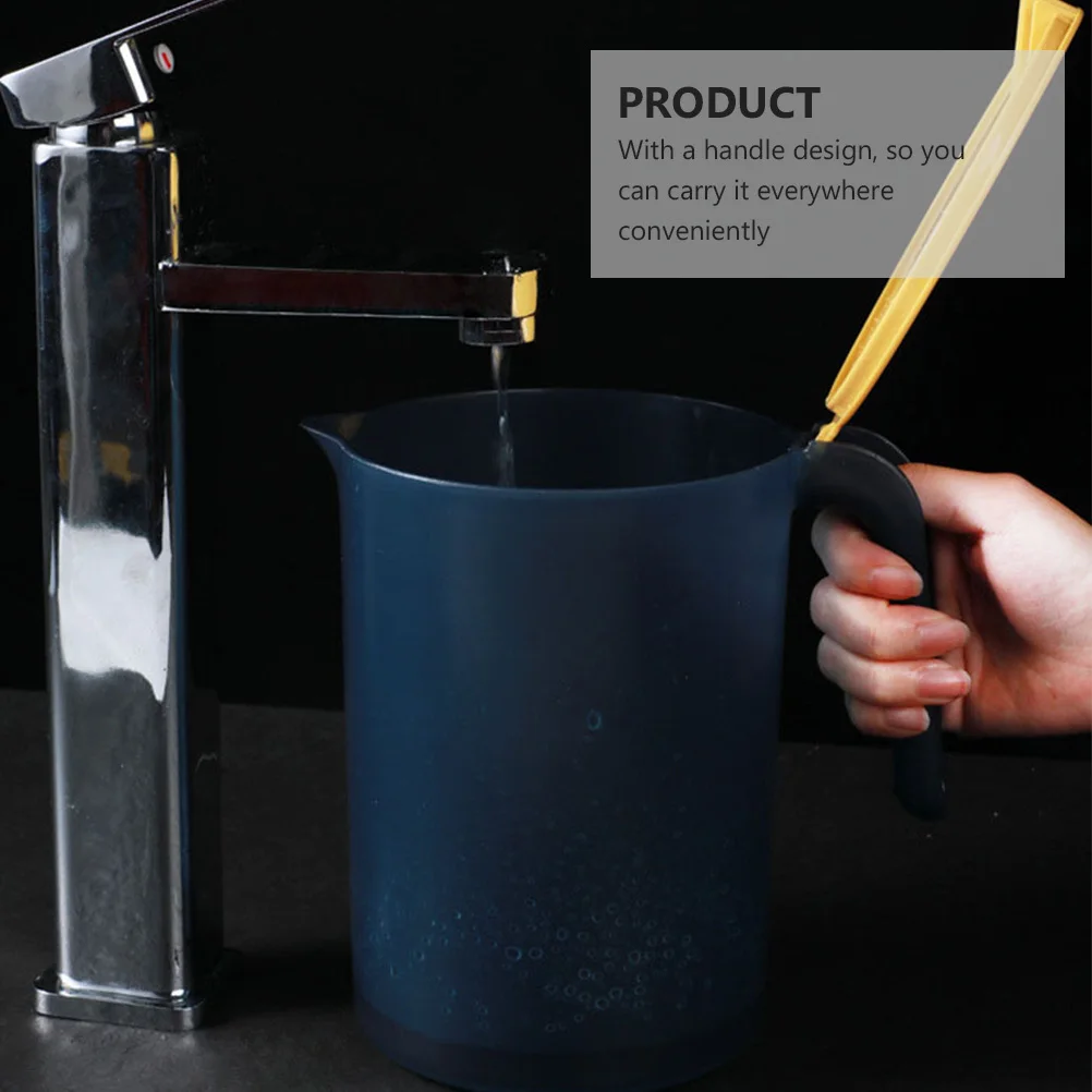 

1pc Plastic Cold Kettle Large Capacity With Handle Lid For Juice Tea Picnic Party Camping Plastic Water Kettle Use Water Pitcher