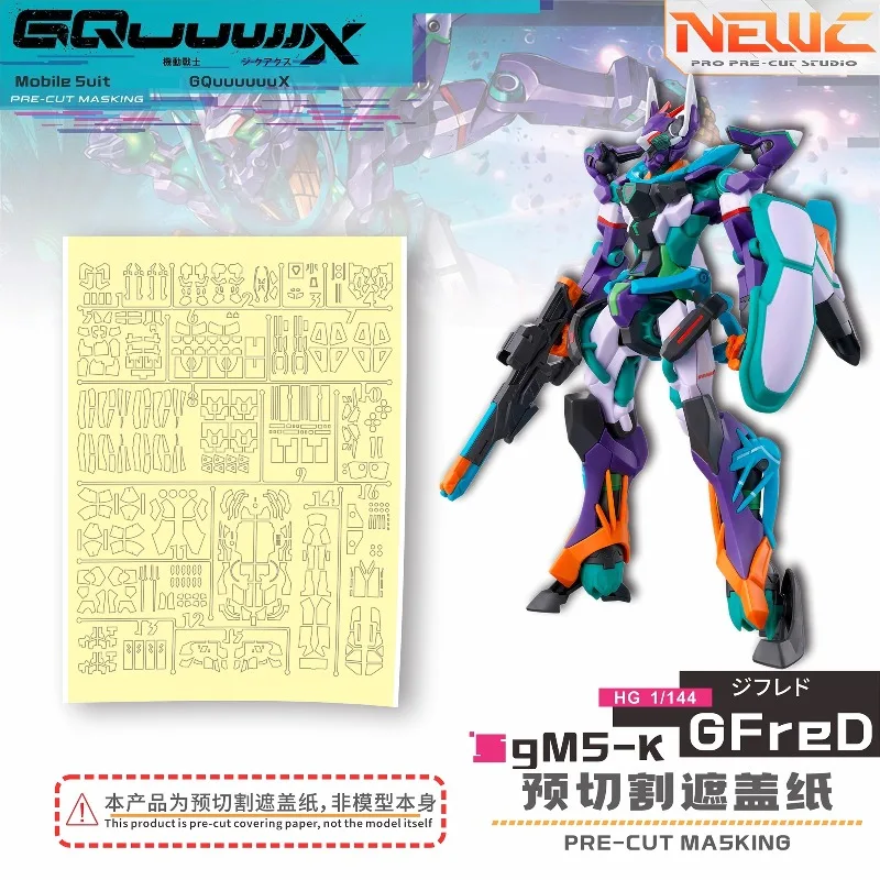 NewC 3D Printed Modified Parts Replacement Modeling Hands Special Effect Component for HG GquuuuuuX GFreD Hobby DIY Model