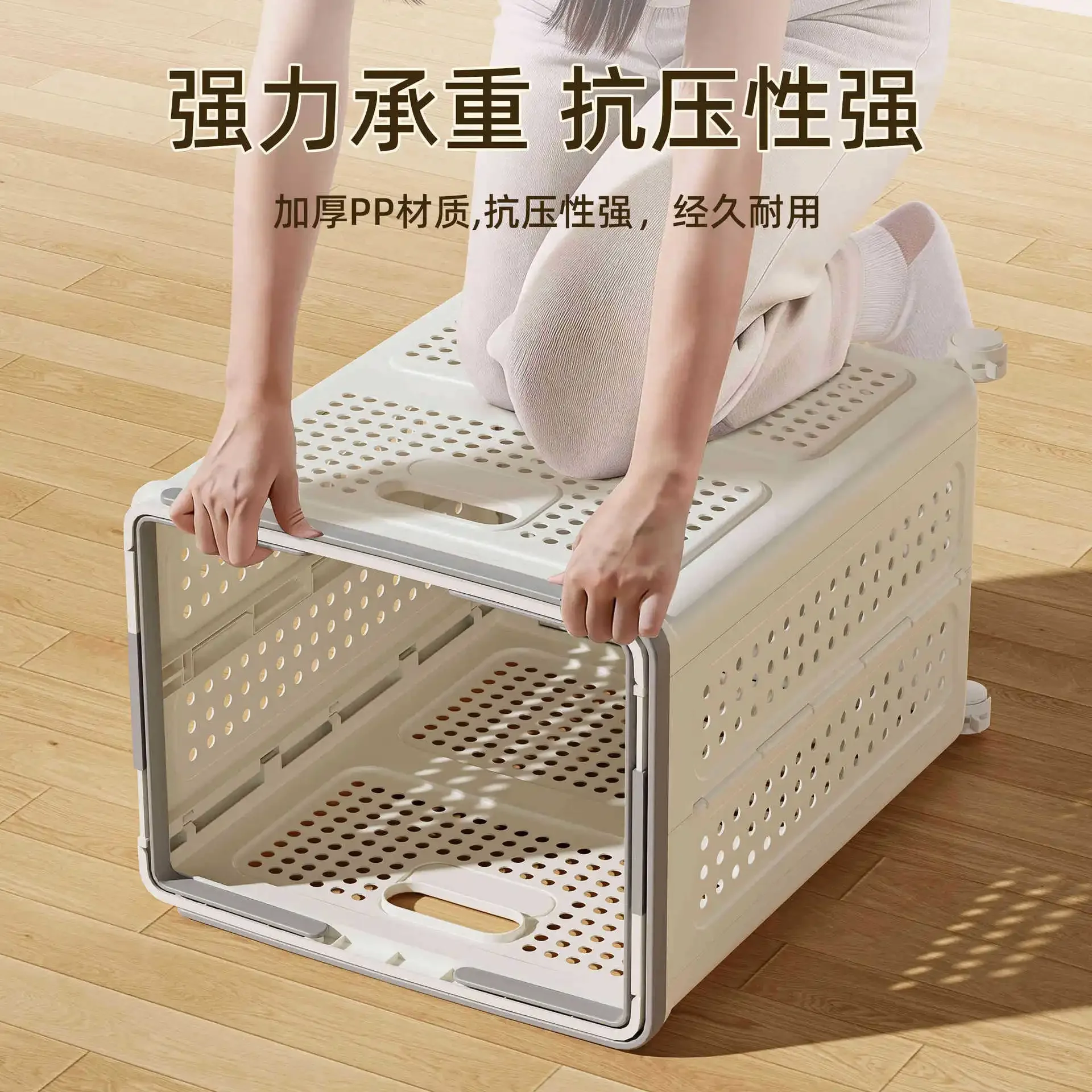 

CL Dirty Basket Home Toilet Bathroom High Value Large Basket Bathroom Dirty Cart Storage Basket