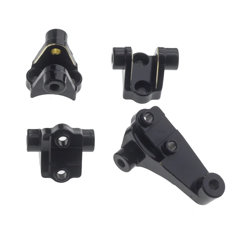 Brass Front And Rear Axle Lower Shock Mount Suspension Link Stand For 1/10 RC Crawler Car Traxxas TRX4 Upgrade Parts