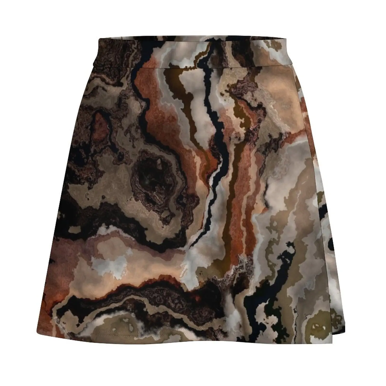 abstract painted background,grunge texture,fractal art,watercolor abstract,funny designed Mini Skirt Female skirt Mini Skirt