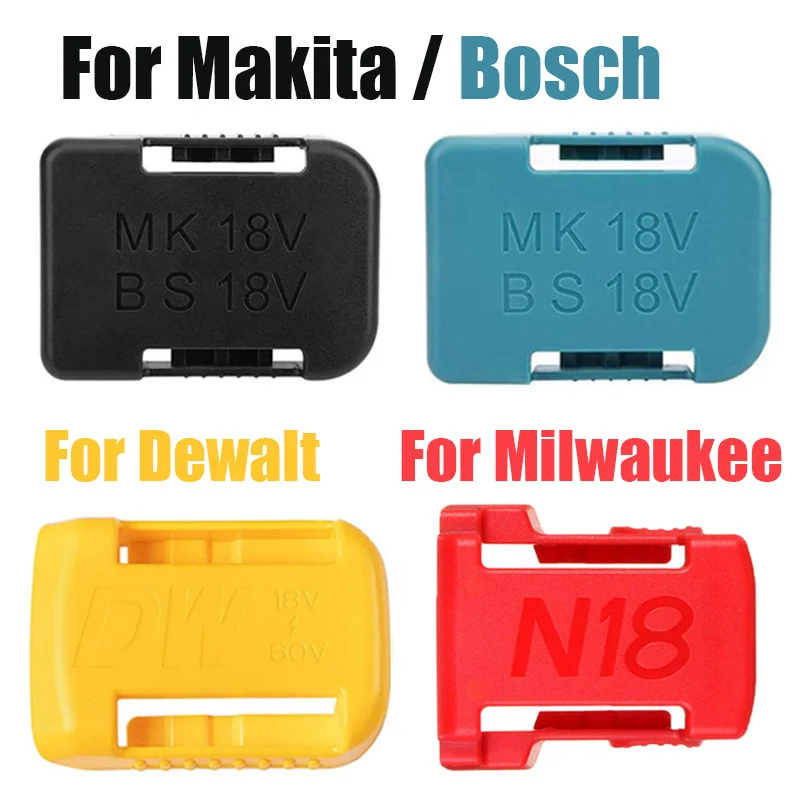 2022 New Makita 18V Fixing Devices 1Pc Battery Storage Rack Holder Case For Makita /Bosch/Dewalt M&18 Tools Hanger