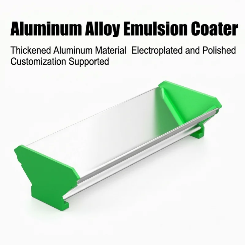 20-80CM V Shape Screen Printing Emulsion Scoop Coater Tool Silk Screen Printing Aluminum Alloy Scrape Coating Press Tools DIY