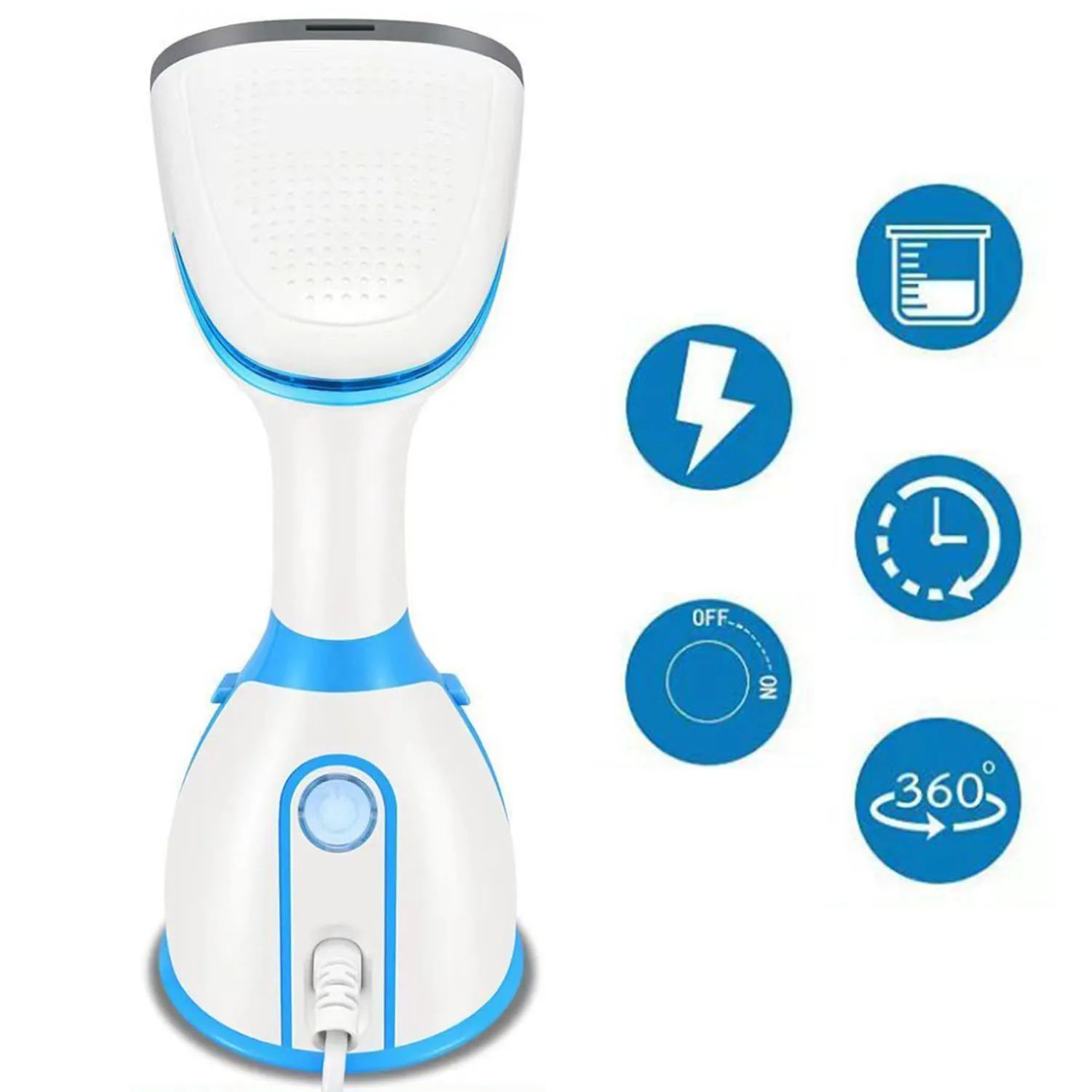 1500W Electric Handheld Garment Steamer Household Fabric Steam Iron 280ml Portable Vertical Fast-Heat For Clothes Ironing