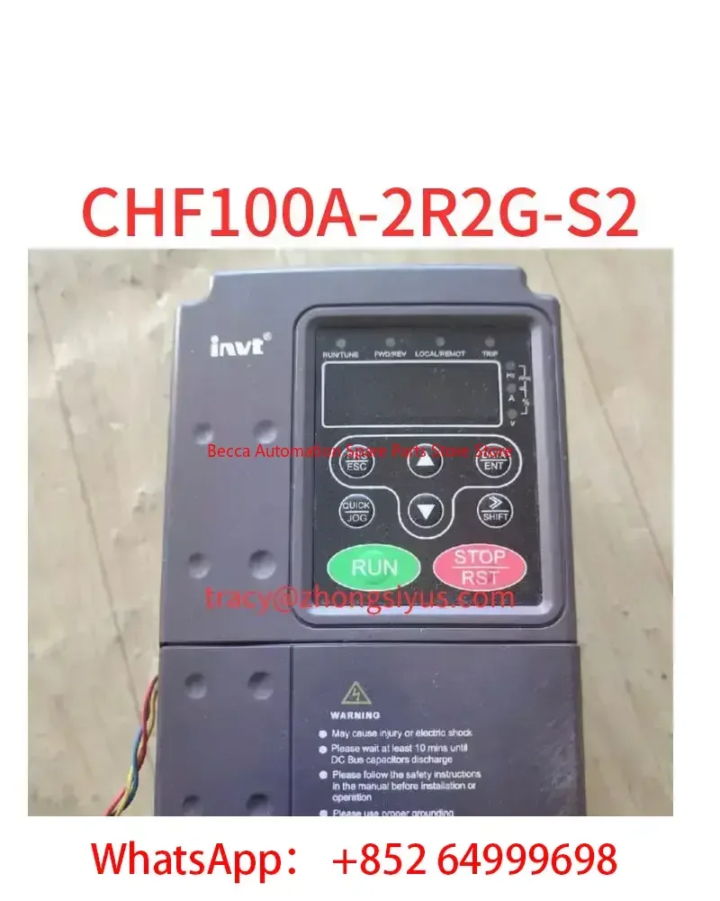 

Used frequency converter chf100a-2r2g-s2 2.2 kw 220v