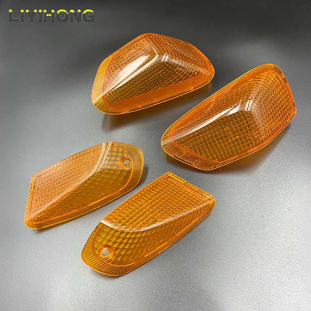 For KAWASAKI ZZR 400 600 ZZR400 EX400 NINJA ZX6 1990-1992 Front Turn Signal Indicator Light Cover Lens Motorcycle Accessories