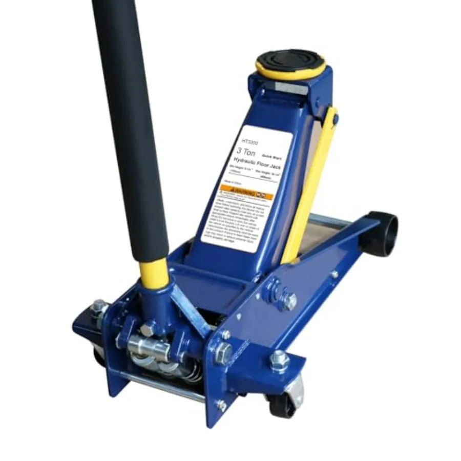 

Eisen Heavy Duty 3-тонный напольный домкрат для вездеходов Низкопрофильный гидравлический домкрат Стальной сервисный домкрат с быстрым подъемом и ду