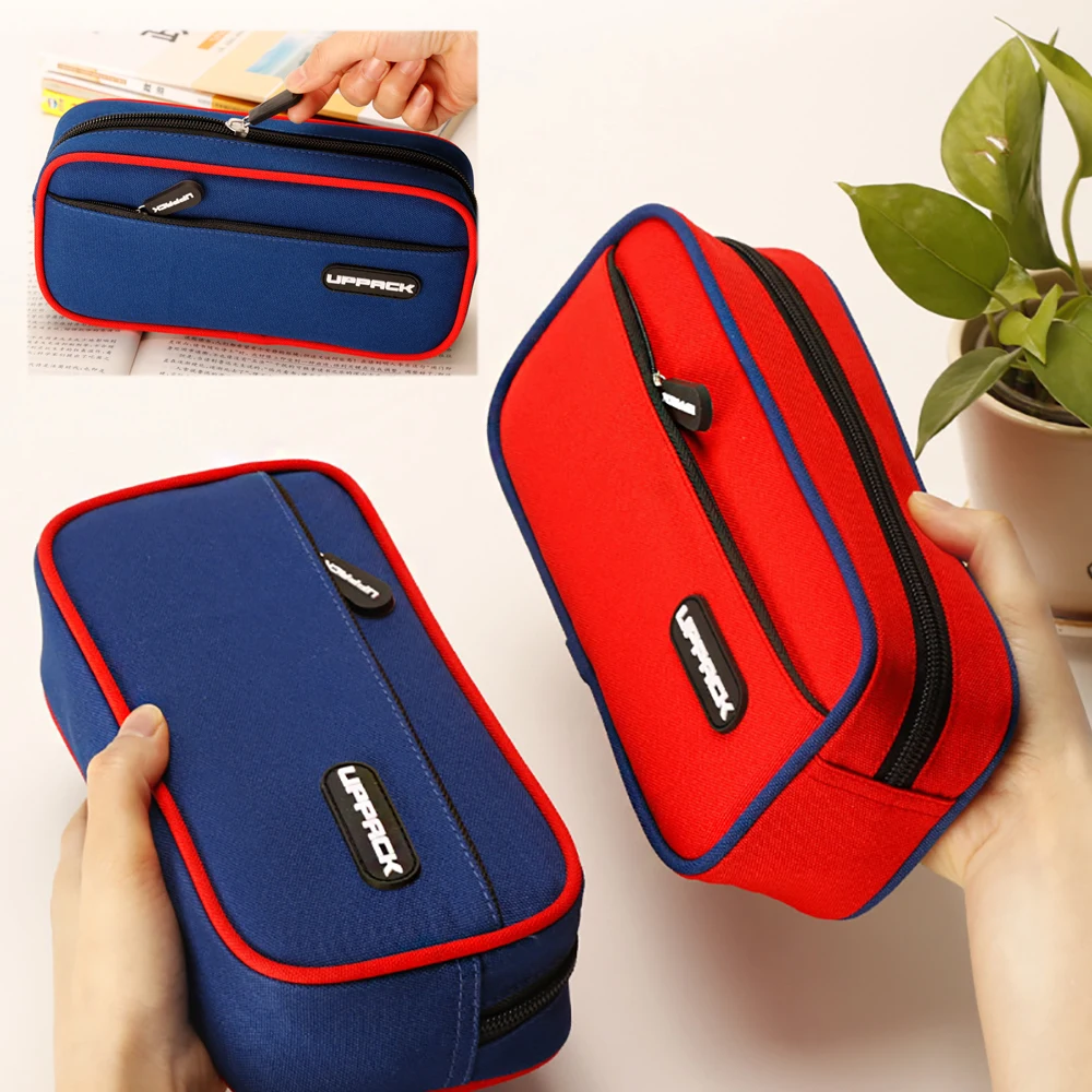 

Creative Pencil Case Cute Boy Girl Kawaii Pencil Cases Storage Kids Pen Bag Large Big Stationery Box School Students Supplies
