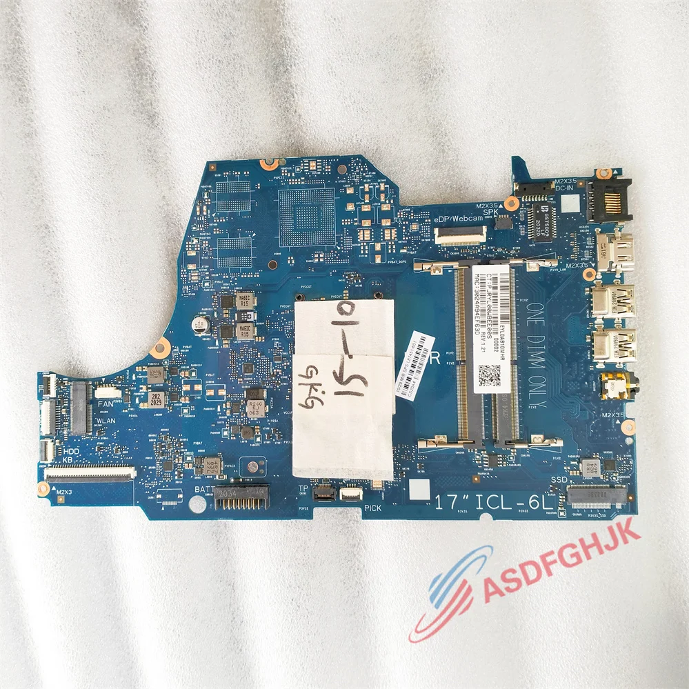 

Genuine 6050a3168901-mb-a02 for HP 17-BY3053CL 17-BY3613DX 17-BY3005CY I5-1035G1 Motherboard L87451-001 L87451-601