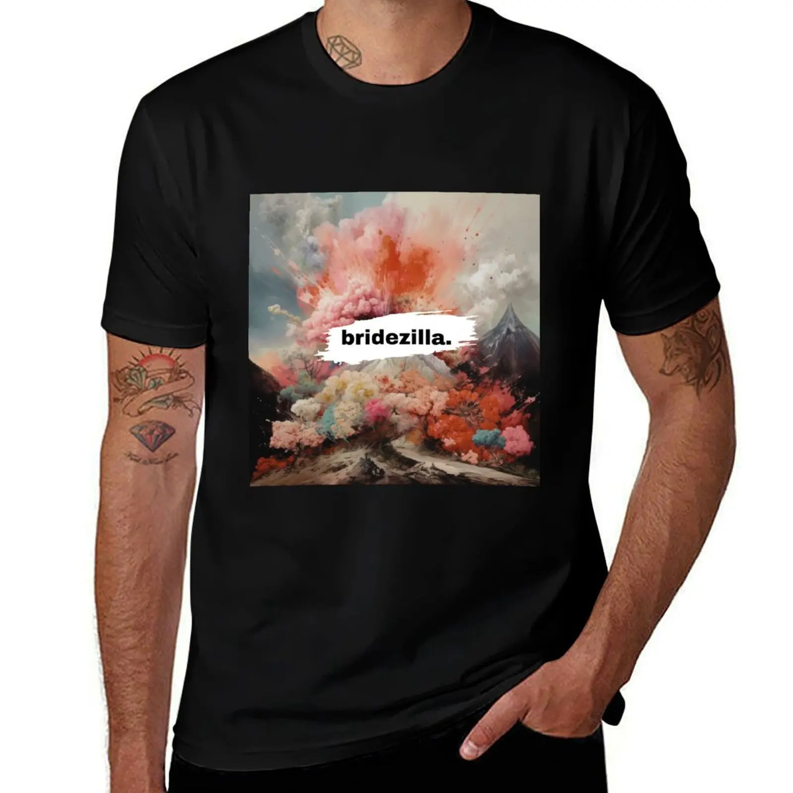 Bridezilla Unleashed: A Fun, Baddie Aesthetic for the Bold Bride-to-Be T-Shirt Clothing customs oversized t shirt men