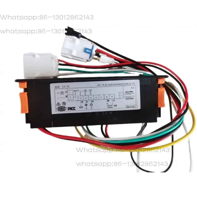 LTC-70-47A 5-Key Digital Display Electronic Thermostat, Replacement Temperature Controller for Commercial Refrigerator Freezer