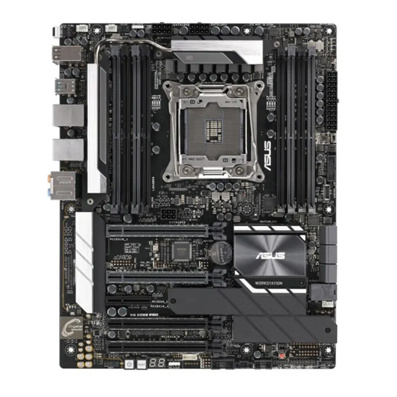 

Applicable workstation WS X299 PRO main board supports crossfire, dual card full speed double thousand