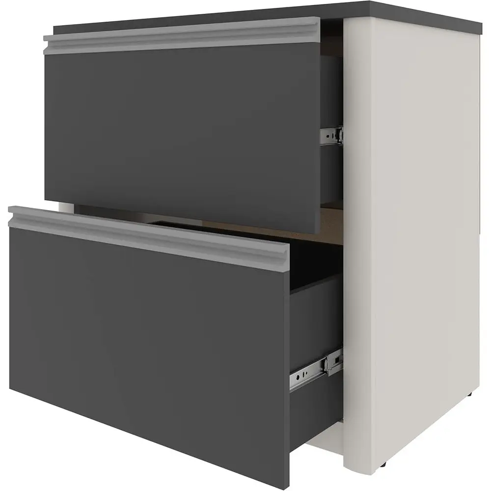 30-Inch Sandstone Lateral File Cabinet for Assembly