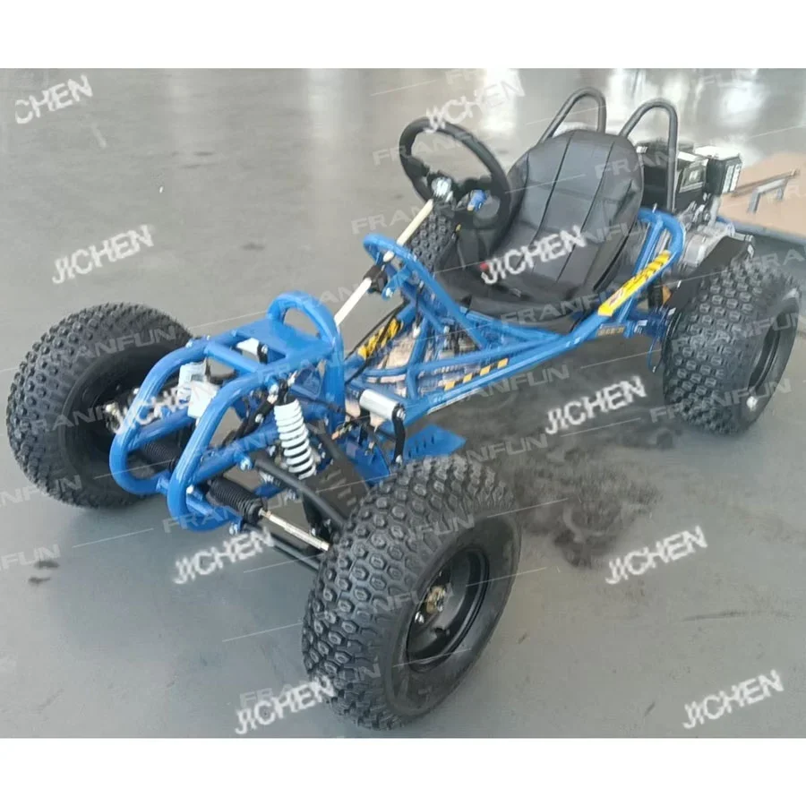 

Factory Manufactured 8 Inch Big Fat Tire Kart 270cc Full Suspension Automatic Transmission Golf Cart