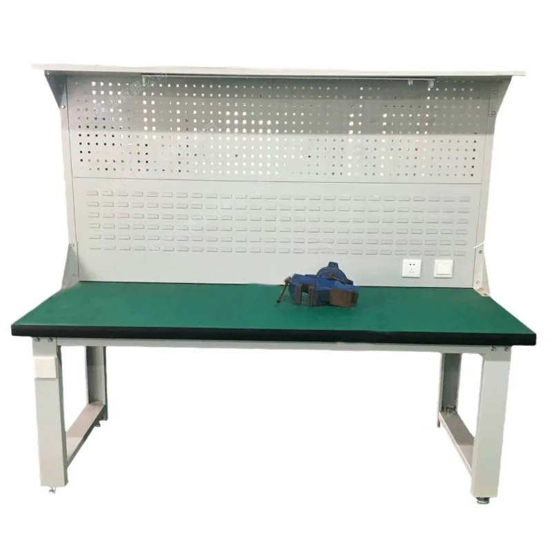 Heavy-duty anti-static workbench Fitter operation and maintenance table Stainless steel assembly line workshop packing table