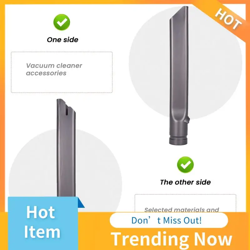 BBNV-1PC плоская всасывающая насадка для пылесоса Dyson, аксессуары, длинная плоская всасывающая насадка DC35 DC45 DC58 DC59 DC62 V6, насадка для щетки
