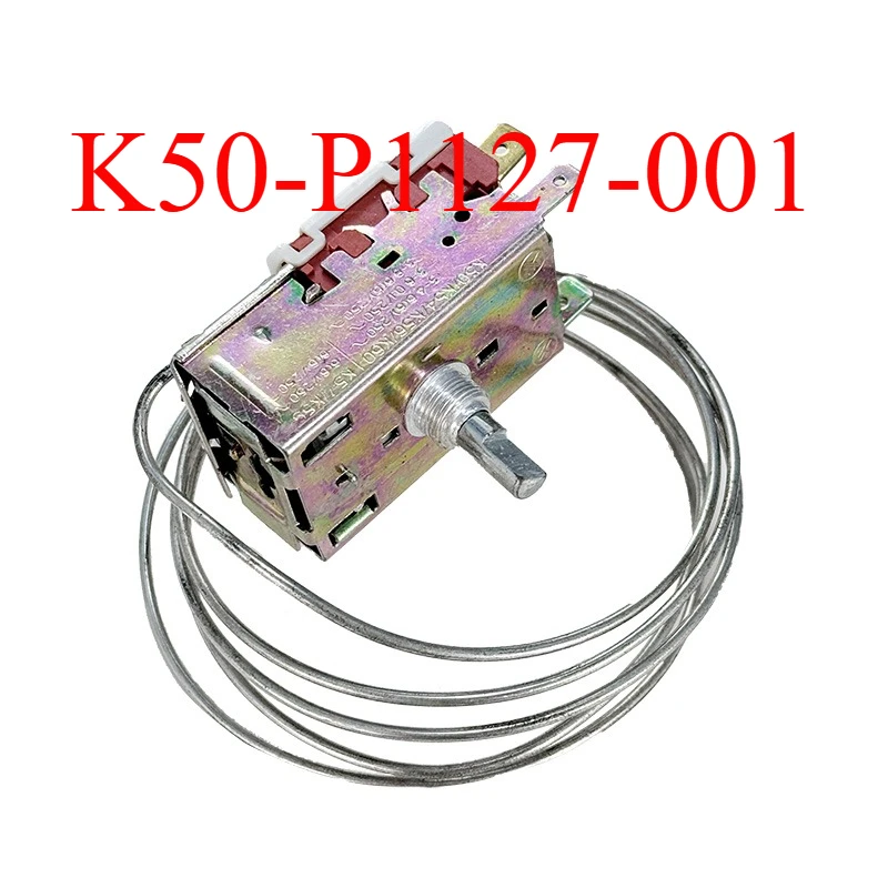 

NEW K50-P1127-001 Refrigerator Freezer Thermostat，2-pin High Quality Refrigerator Accessories Freezer Temperature Controller