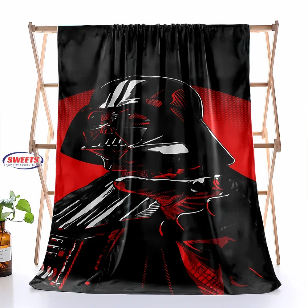 3D Printing Darth Vader Blanket,Warm and Cozy Flannel Blanket,Sofa Bedroom Office Leisure Nap Cover Blanket,Children's Nice Gift