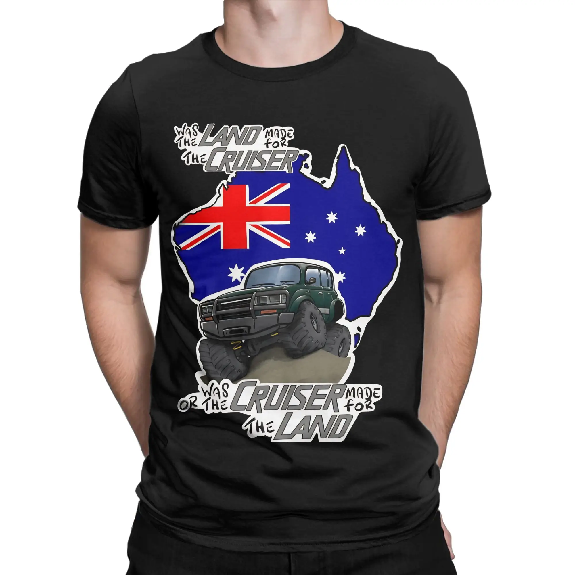 Fashion Land cruiser - Off Roading Australia  T Shirt For Unisex  100% Cotton Tee Shirt Short Sleeve Tops
