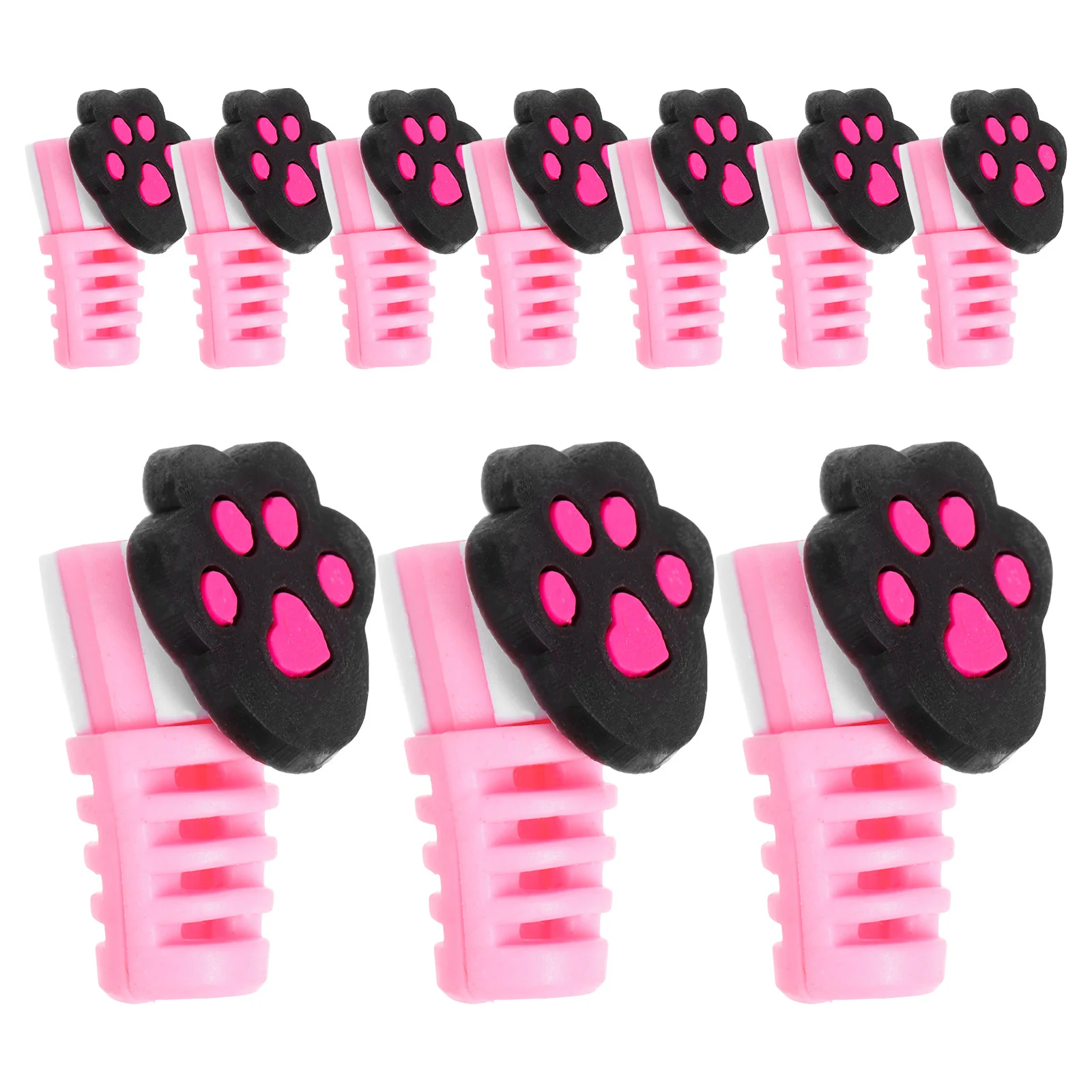 

10 Pcs Wire Protector for Pets Charging Cable Saver USB Miniature Pink Child