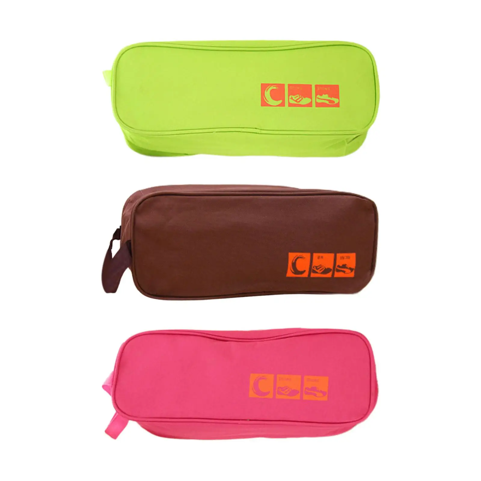 Travel Shoe Bag, Packing Bag for Shoes, Lightweight and Waterproof Oxford Cloth Bags with Zipper for Men and Women