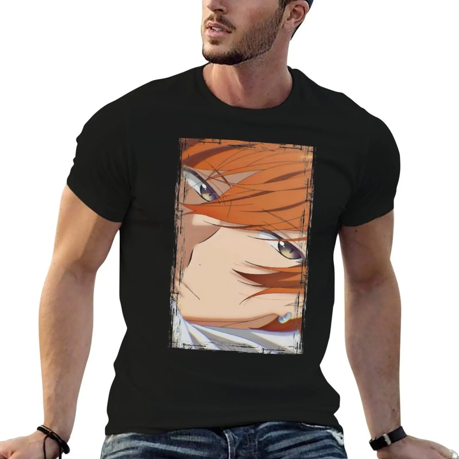 

Sasaki and Miyano - sasaki eyes T-Shirt cotton t shirt pack man t shirt cotton t shirts with prints T-shirt