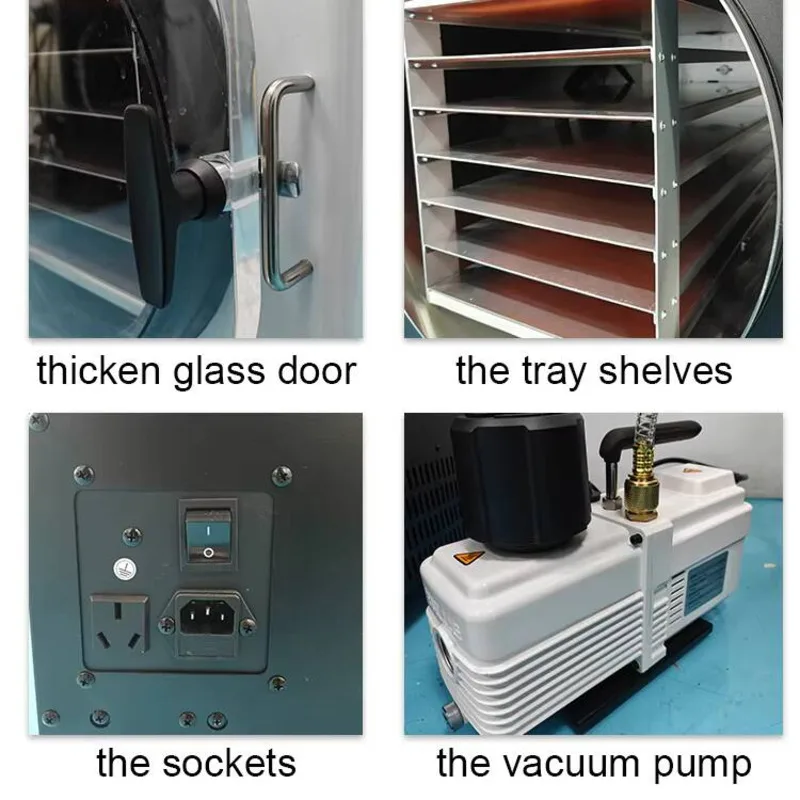 110V 10Kg Factory-Supplied Automatic Food Processing Harvest Right Freeze Dryer