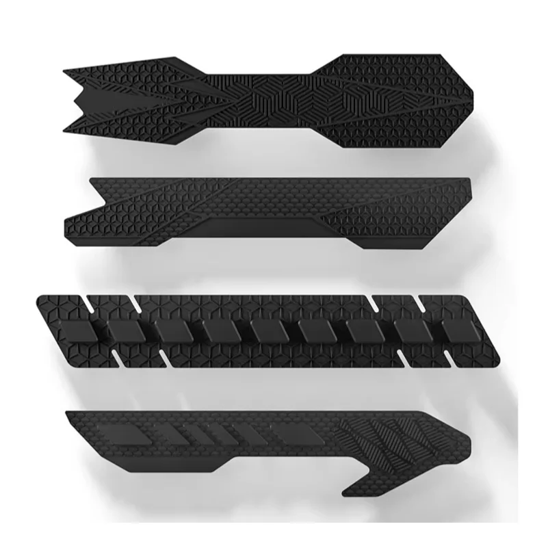 3D MTB Road Bike Silicone Chain Bicycle Frame Guards Self-Adhesive Bike Frame Cover Protection For Scratch Accessories