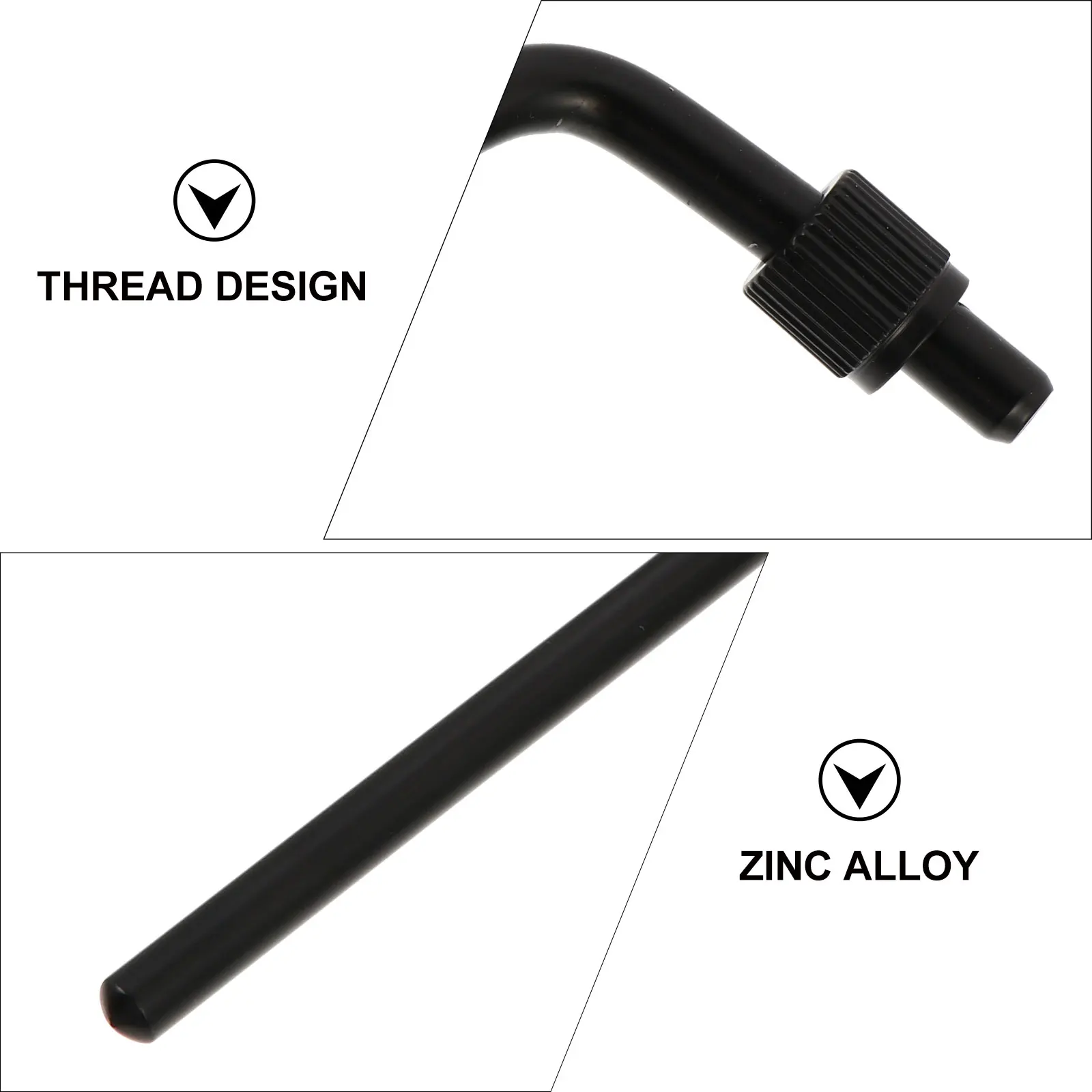 2 قطعة ذراع اهتزاز مزدوج 9 مللي متر موضوع الغيتار الكهربائي Whammy بار رافعة ل جسر تريمولو الاهتزاز الذراع استبدال جزء الغيتار