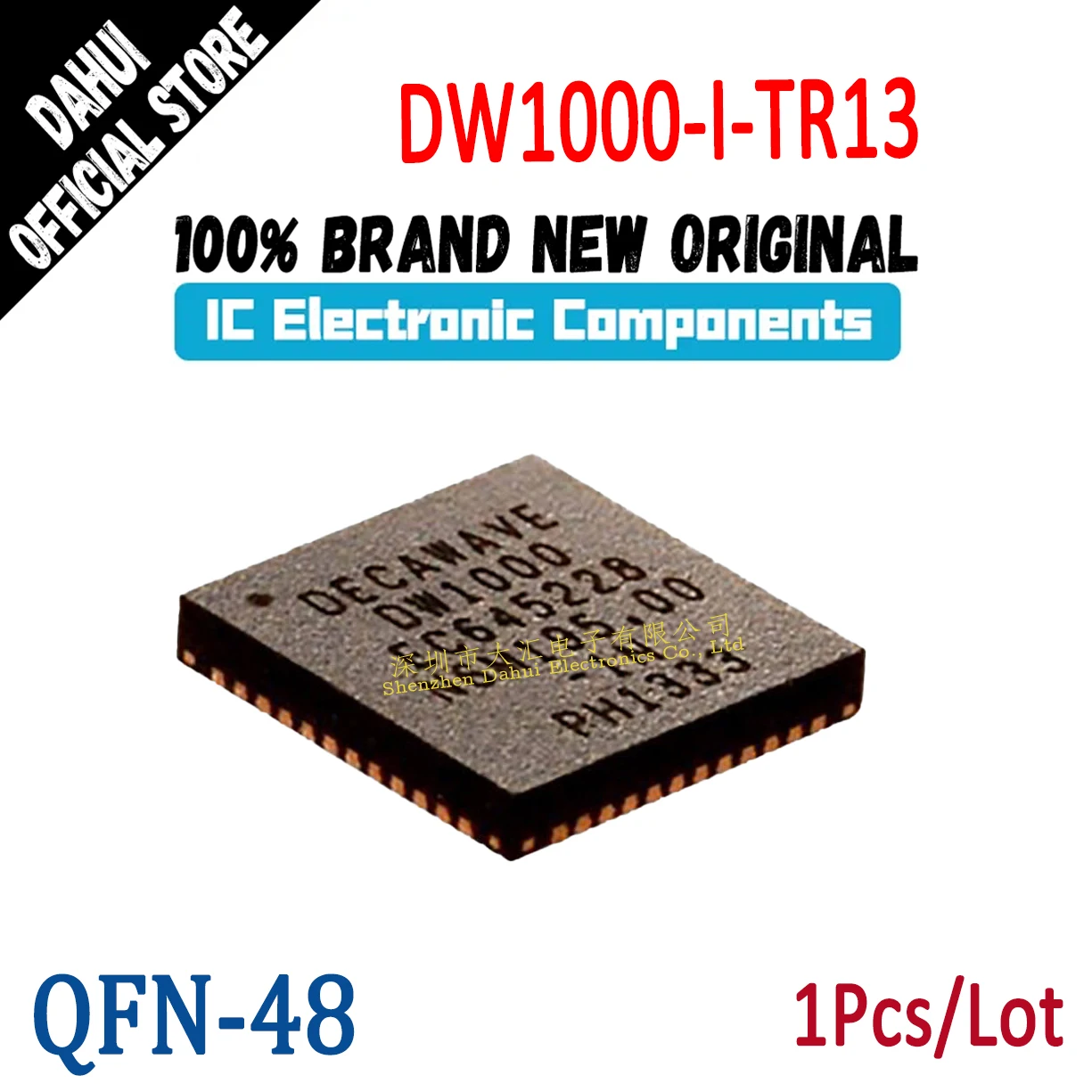 

DW1000-I-TR13 DW1000 QFN-48 chip IC new original
