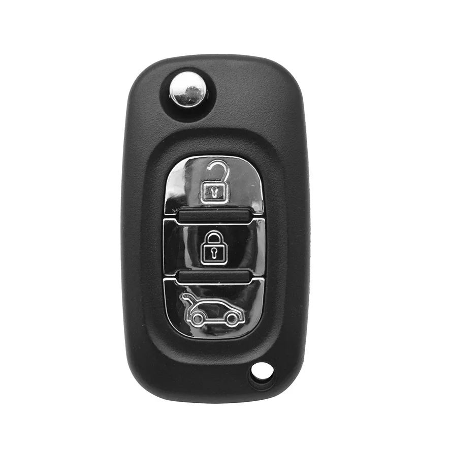 NH key for Renault Samsung“SM3” Fluence 2009-2015 433MHz PCF7961 Chip 3 Buttons Flip Folding Smart Remote Car Key