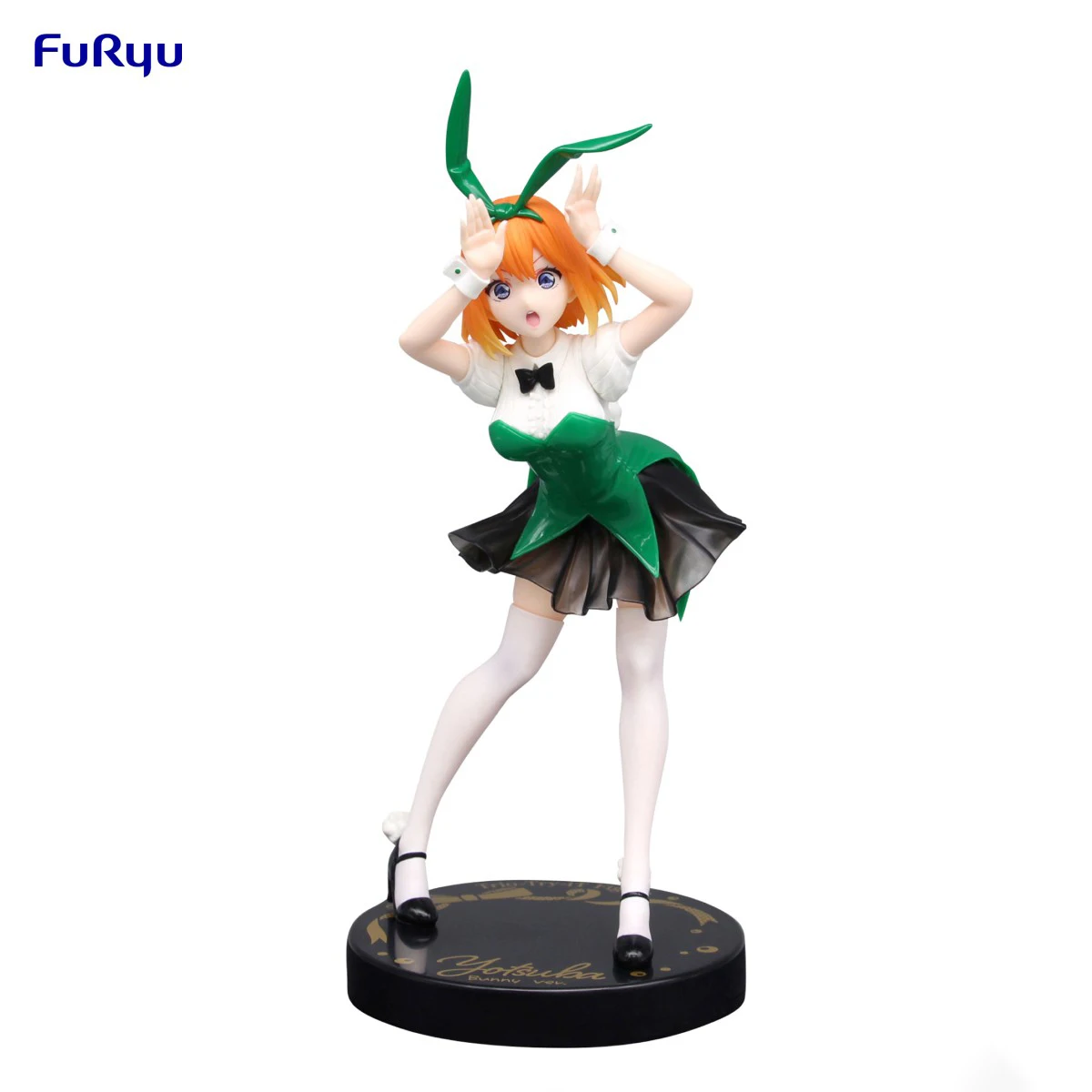متوفر في المخزون شخصية FuRyu الأصلية المطلية مسبقًا ثلاثية-Try-iT Eiga Gotoubun No Hanayome Ichika Nino Miku Yotsubaitsuki Color Bunny Ver.