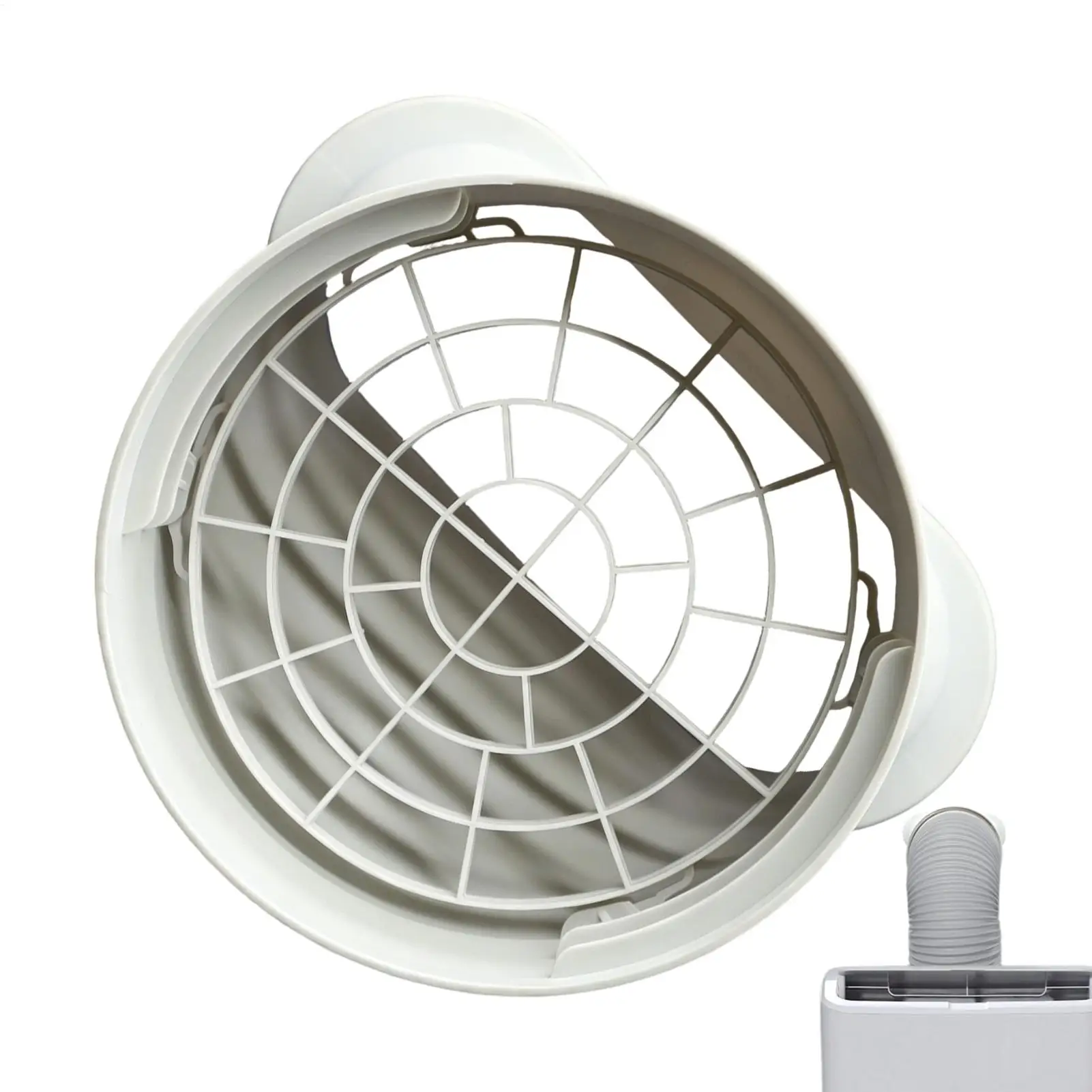 Portable AC Exhaust Hose Connector Window Sealing Plate Ventilation Pipe Connector 13/15CM AC Unit Exhaust Hose Adapter