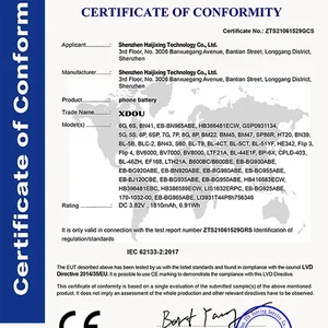 6 Main Sales IPHONE BATTERY XR - №5