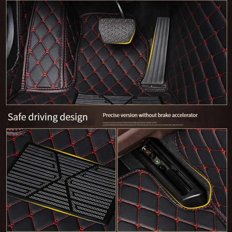 

Car Leather Foot Pads Suitable For Santana Zhijun Tiguan L Golf · Jia Are Very Durable, Anti Slip, And Dirt Resistant