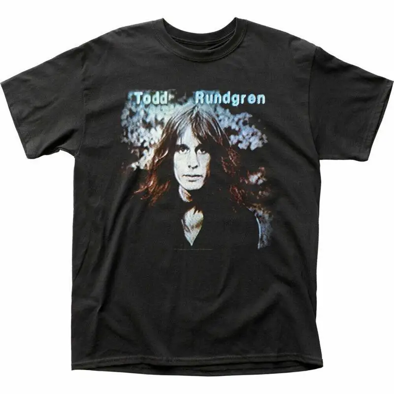 

Todd Rundgren Hermit T Shirt Mens Licensed Rock N Roll Music Band Retro Black