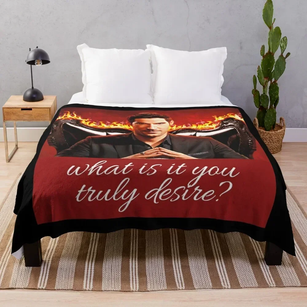 

What is it you truly desire Throw Blanket Soft Breathable Blanket for Night Sleeping
