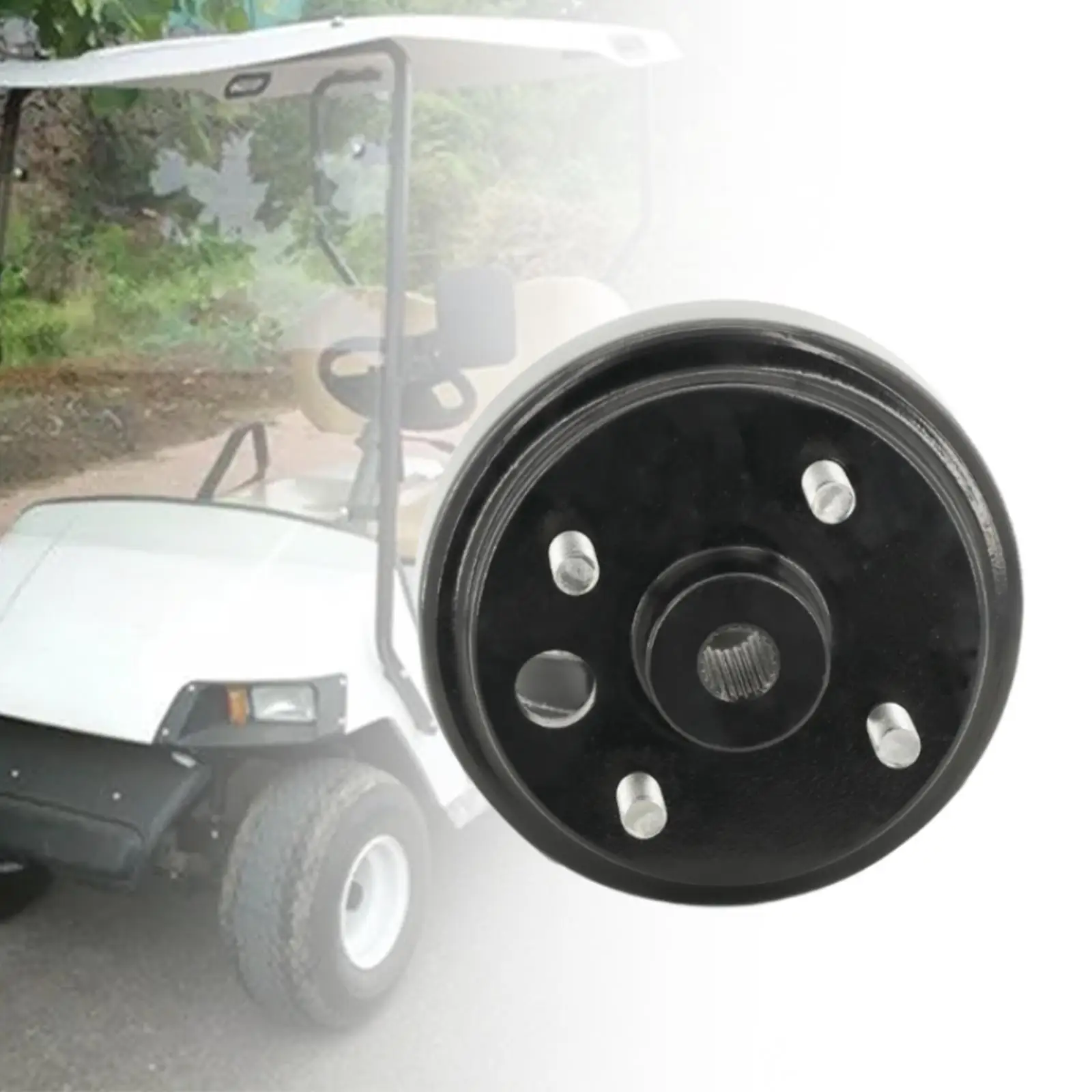

Brake Drum 21807-g1 Large Hole 30 Dentate Easy to Install Spare Parts Practical Premium Replace Accessory for Golf Cart Ezgo