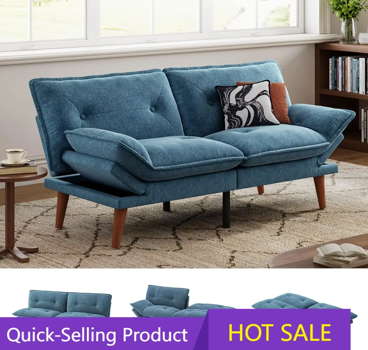Futon Sofa Bed, 70