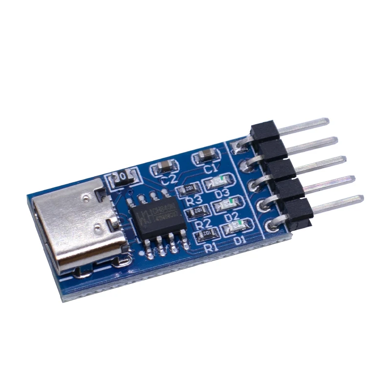 TYPE-C USB to TTL Serial Port CH340N Module CH340 DC 5V/3.3V Upgrade MCU Download Brush Line