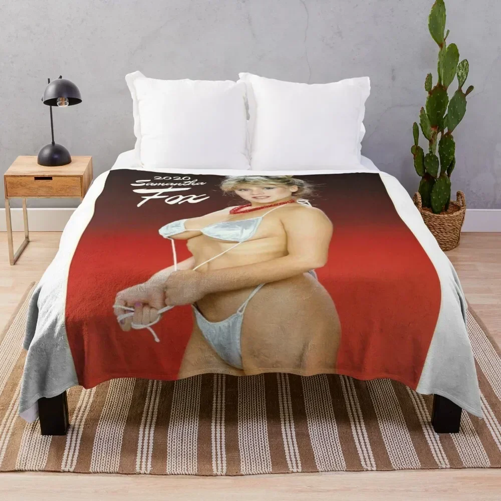 

Beauty fox Art In Contest Throw Blanket cosplay anime decorative Comforter halloween Blankets