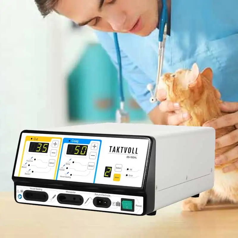Electrosurgical Unit Model ES-100VL for Animal Use with Accessories