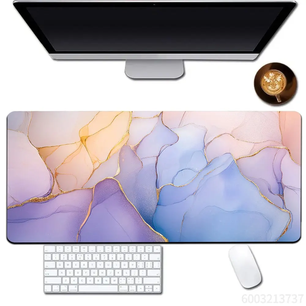 1pc Marble texture Large Mouse Pad computer mat Desk Mat keyboard mat Office Gaming Table Mat
