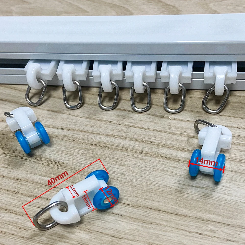 LifeLibero Curtain Pulley Runners Ring for All Kinds Of Electric Curtain Rail Track Accessories Suitable Smart Motor System