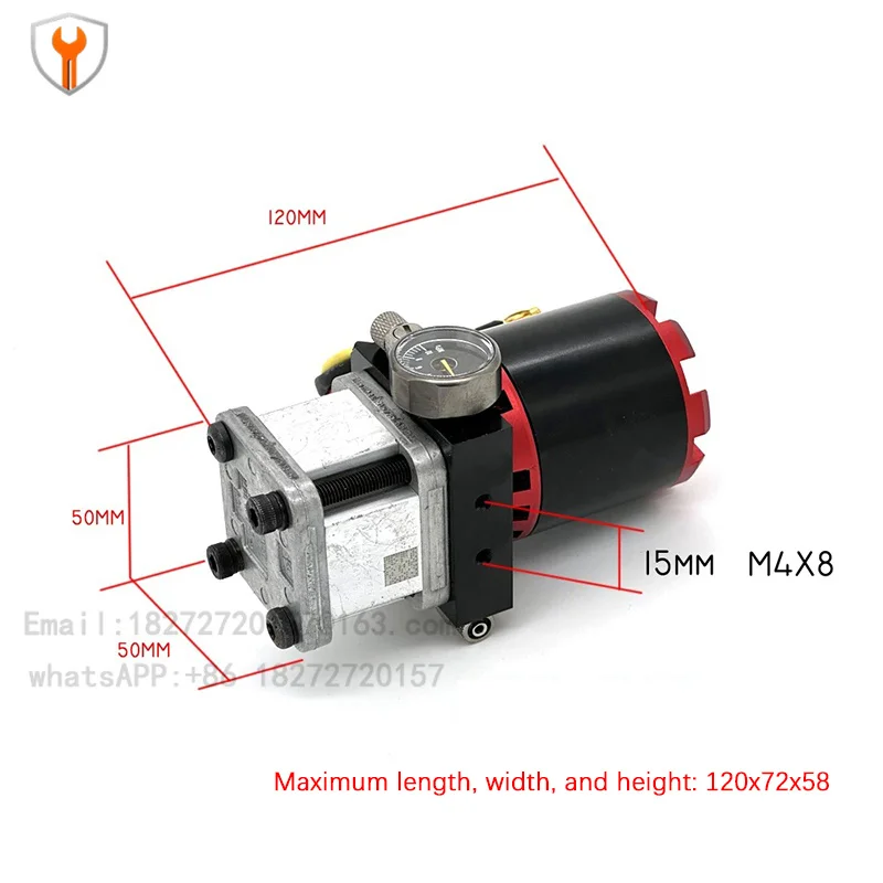J-50 High Flow Gear Pump Excavator Engineering Vehicle Model With Adjustable Pressure Within 10mpa
