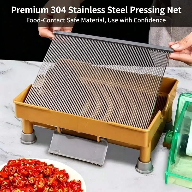 Commercial Vegetable Cutter Multi Function Manual Slicer For Chili Scallion Millet Pepper Home Restaurant Catering Use