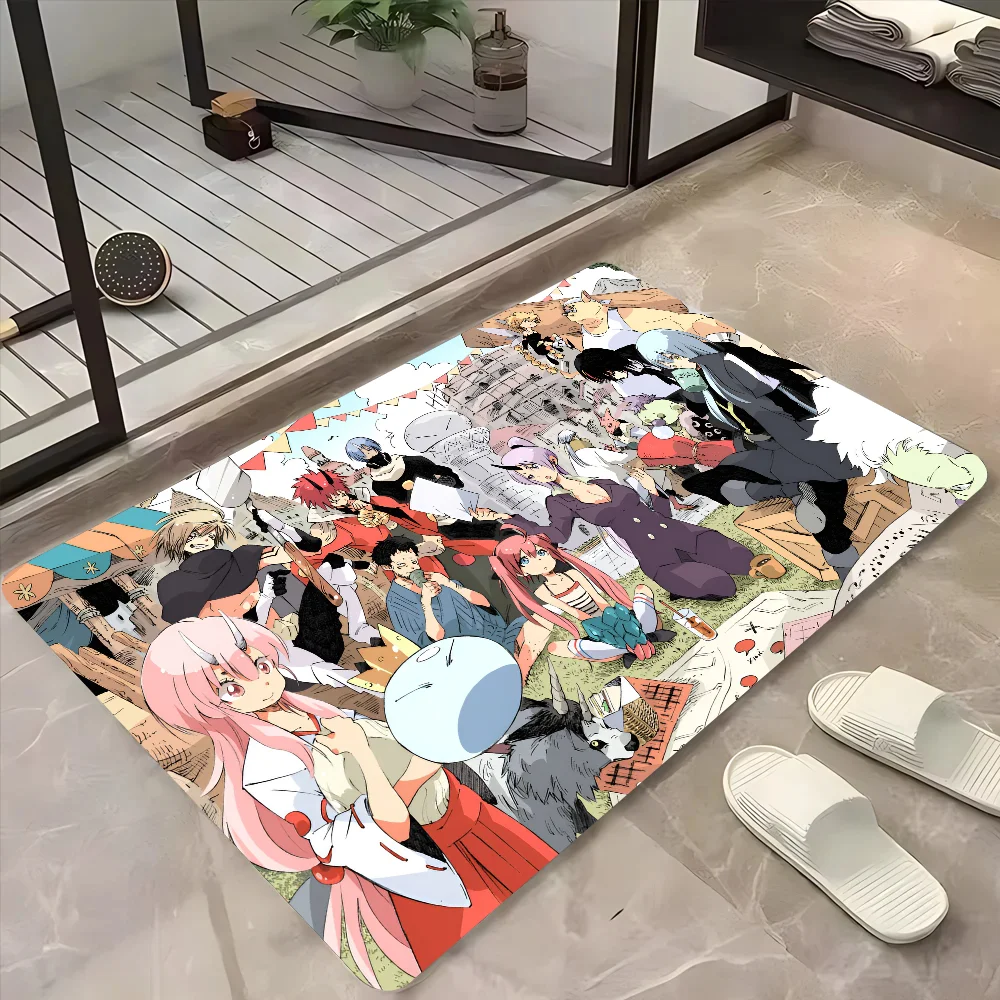 حصائر ماصة أنيمي ، تلك المرة حصلت على جسد جديد كحصيرة أرضية الوحل ، سجادة منزلية ، حصيرة قدم للحمام ، حصائر مانعة للانزلاق #3